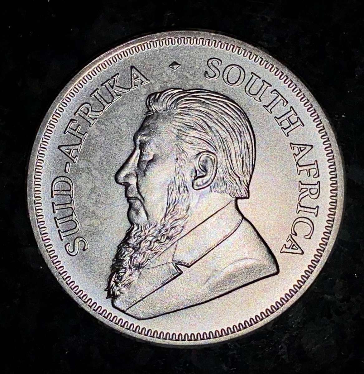 South Africa. 1OZ Fine Silver Krugerrand 2023 Uncirculated