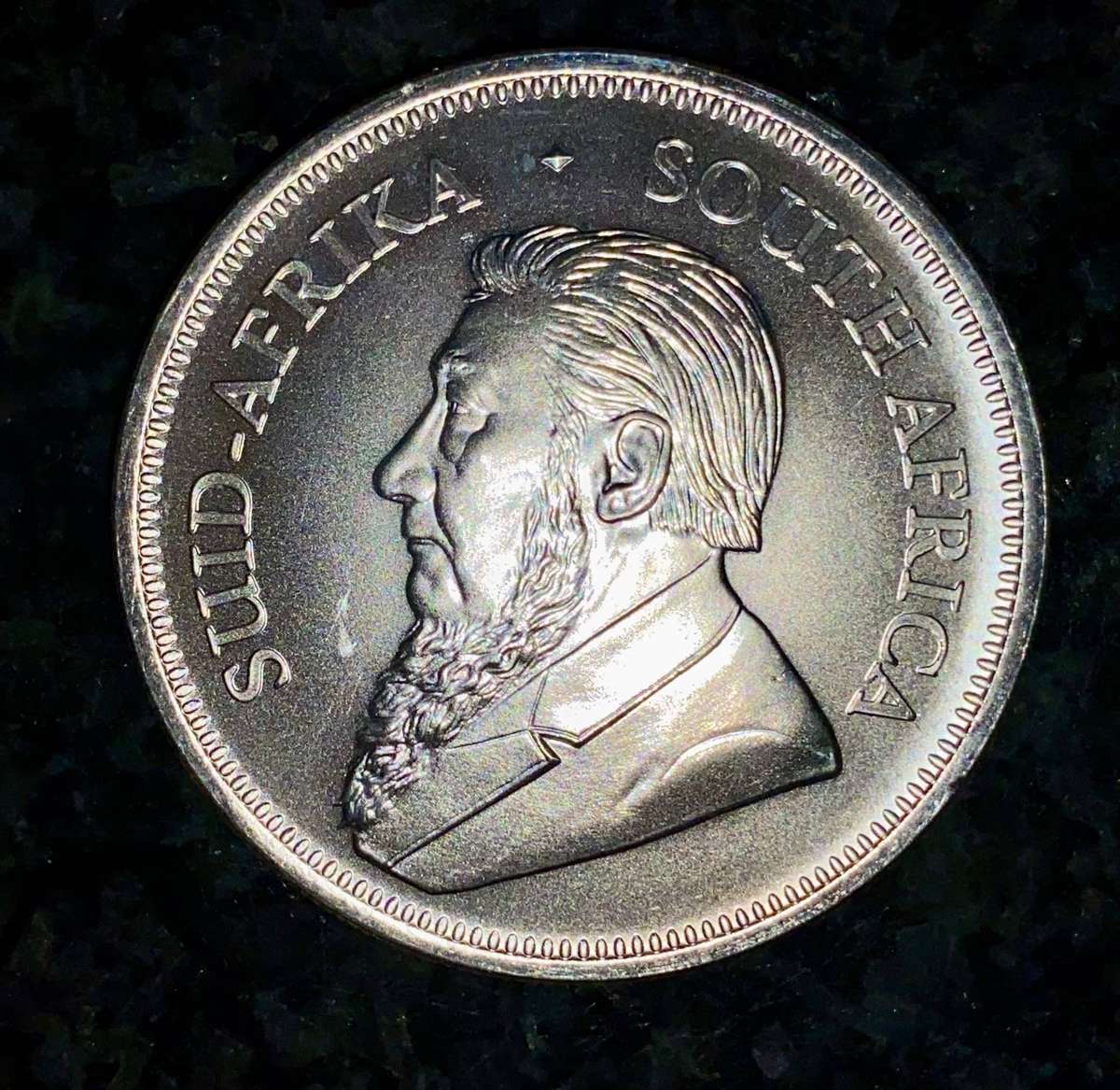 South Africa. 1OZ Fine Silver Krugerrand 2020 Uncirculated