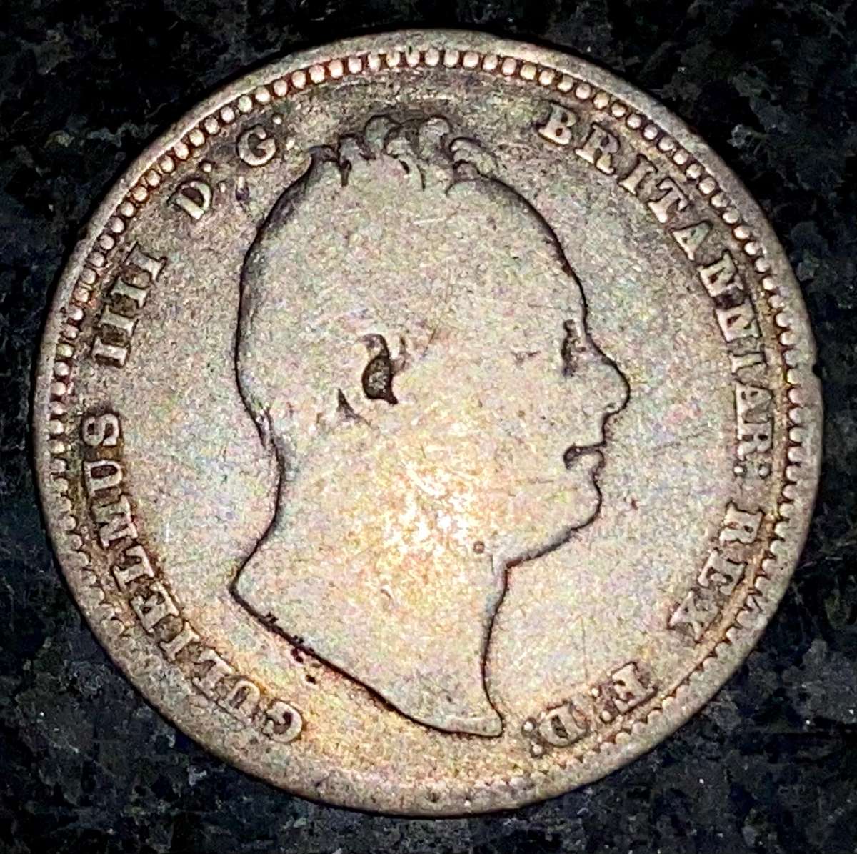 GREAT BRITAIN SILVER 1 SHILLING 1836