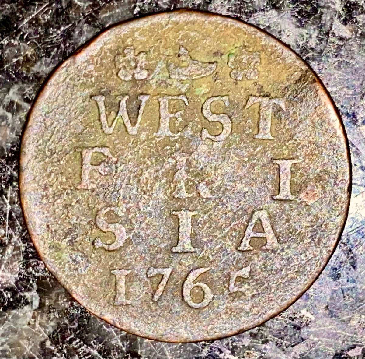 Dutch - West Friesland 1 duit 1765