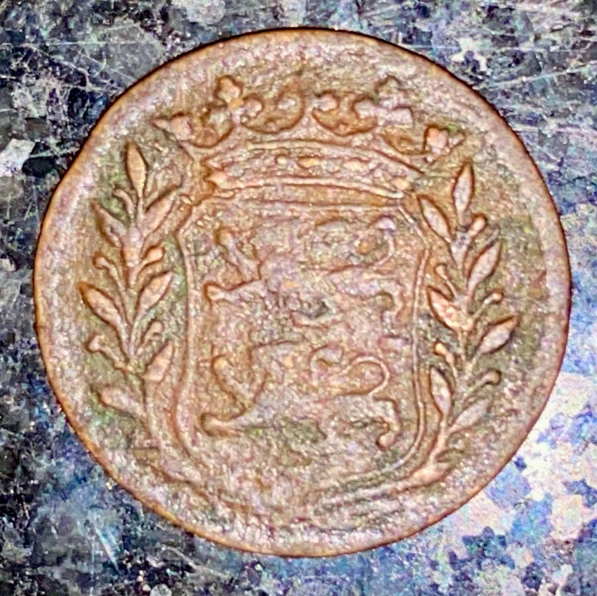 Dutch - West Friesland 1 duit 1739 - New York penny