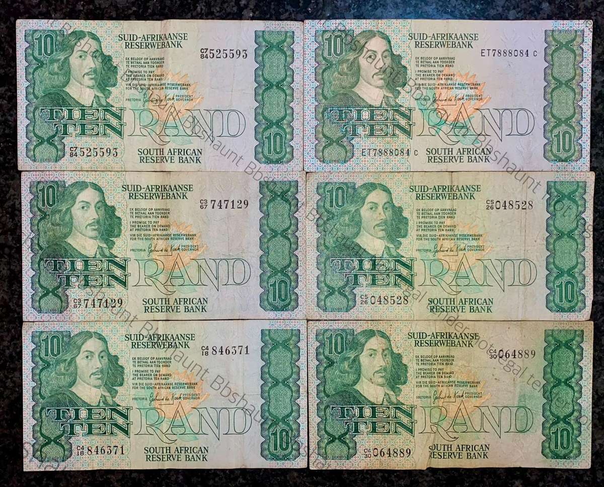 GPC De Kock. R10 --1981/85--(1 bid takes all 6)