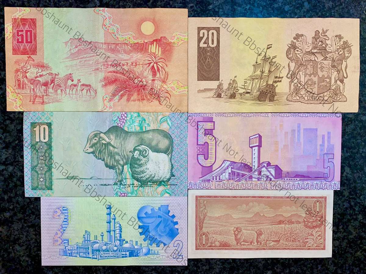 Complete Set CL Stals & Decimals R50 to R2AA - 1st issue 1990 (R1 TW De Jongh) (1 bid takes all)