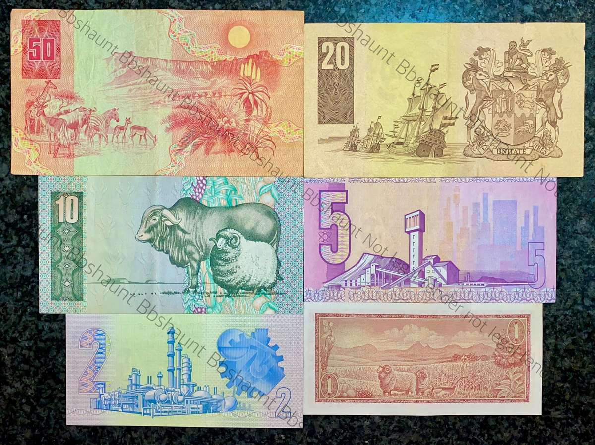 Complete Set CL Stals & Decimals R50 to R2AA - 1st issue 1990 (R1 TW De Jongh) (1 bid takes all)