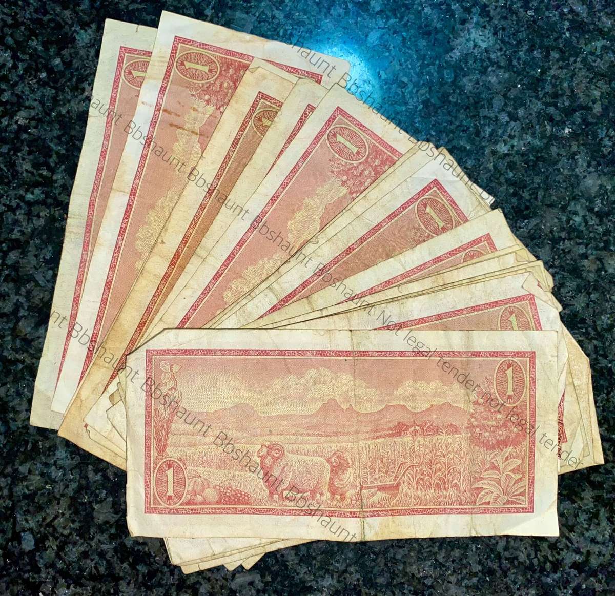 Tw De Jongh. R1 - B series 1973/75 (1 bid takes all 20 notes)