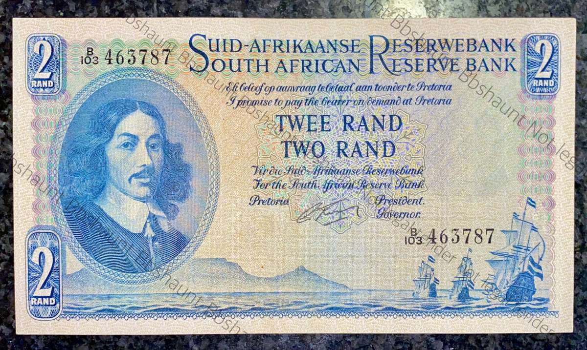 G RISSIK R2 - B103 -- 1962 -- AUNC 1 ST ISSUE