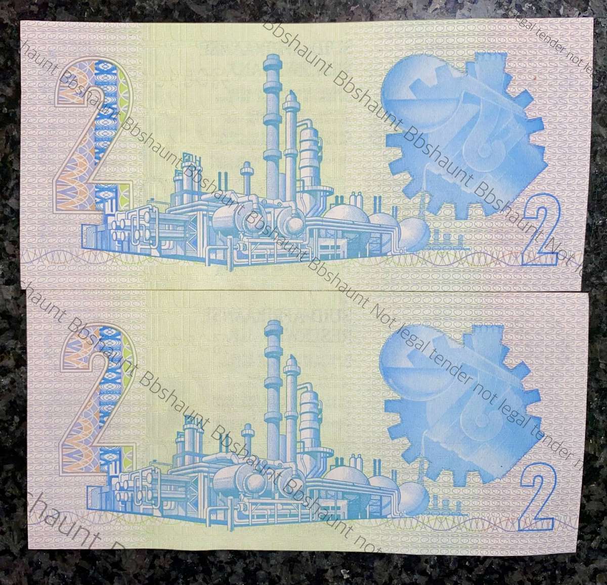 GPC De Kock. R2 in sequence A4 79/059010-009 -- 2nd issue 1981 (1 bid takes all )