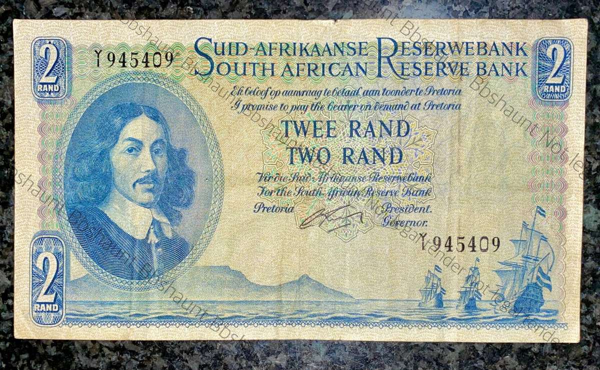 Replacement Note G Rissik R2 --Y1-- first issue 1962