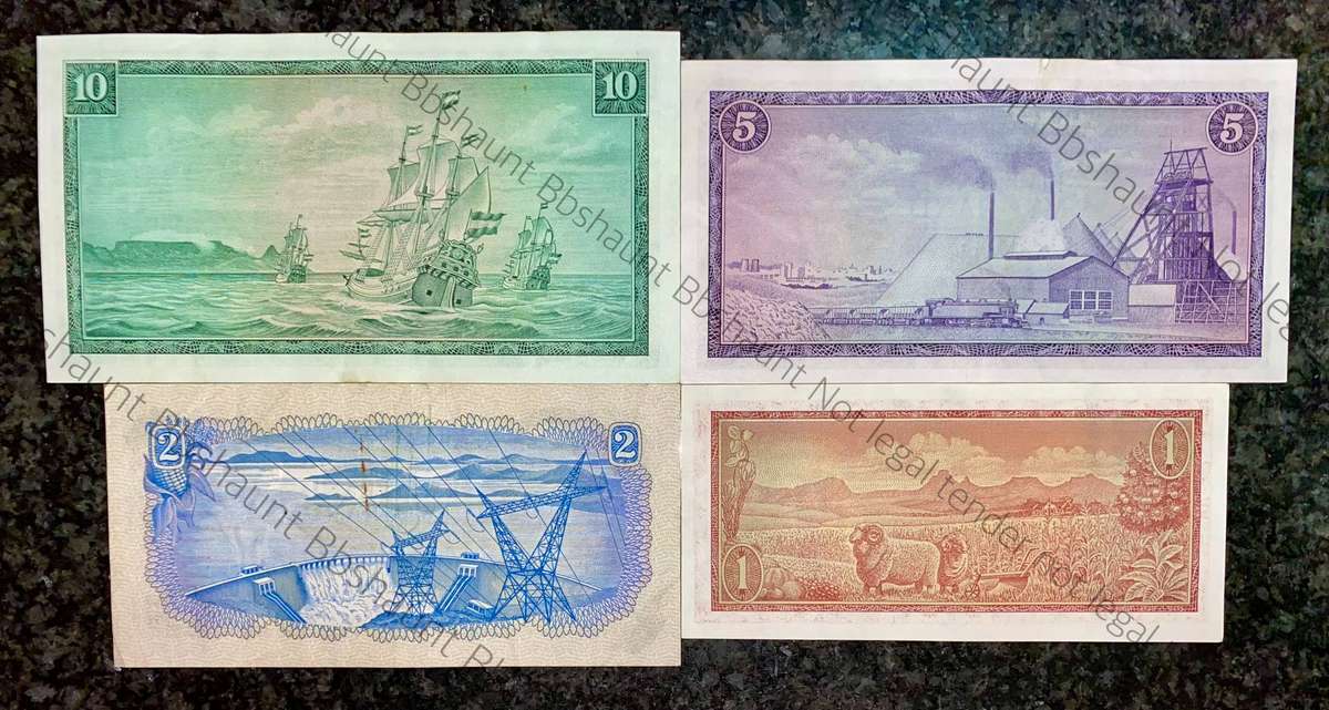 Complete Set Tw De Jongh R10 to R1 - very good condition 1967-1975(1 bid takes all)
