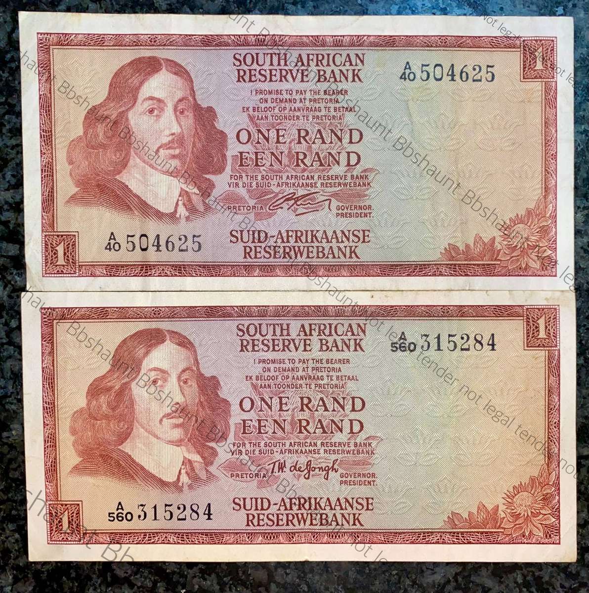 G Rissik - Set of R1 - G. Rissik 2nd issue 1966 A40 & TW De Jongh 1st ...