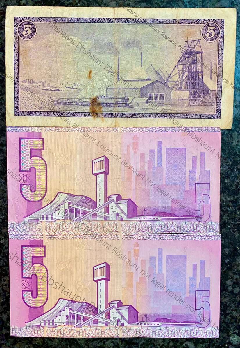 SET OF R5 VARIOUS  GOVERNORS TW DE JONGH, DE KOCK & STALS (1 BID TAKES ALL)