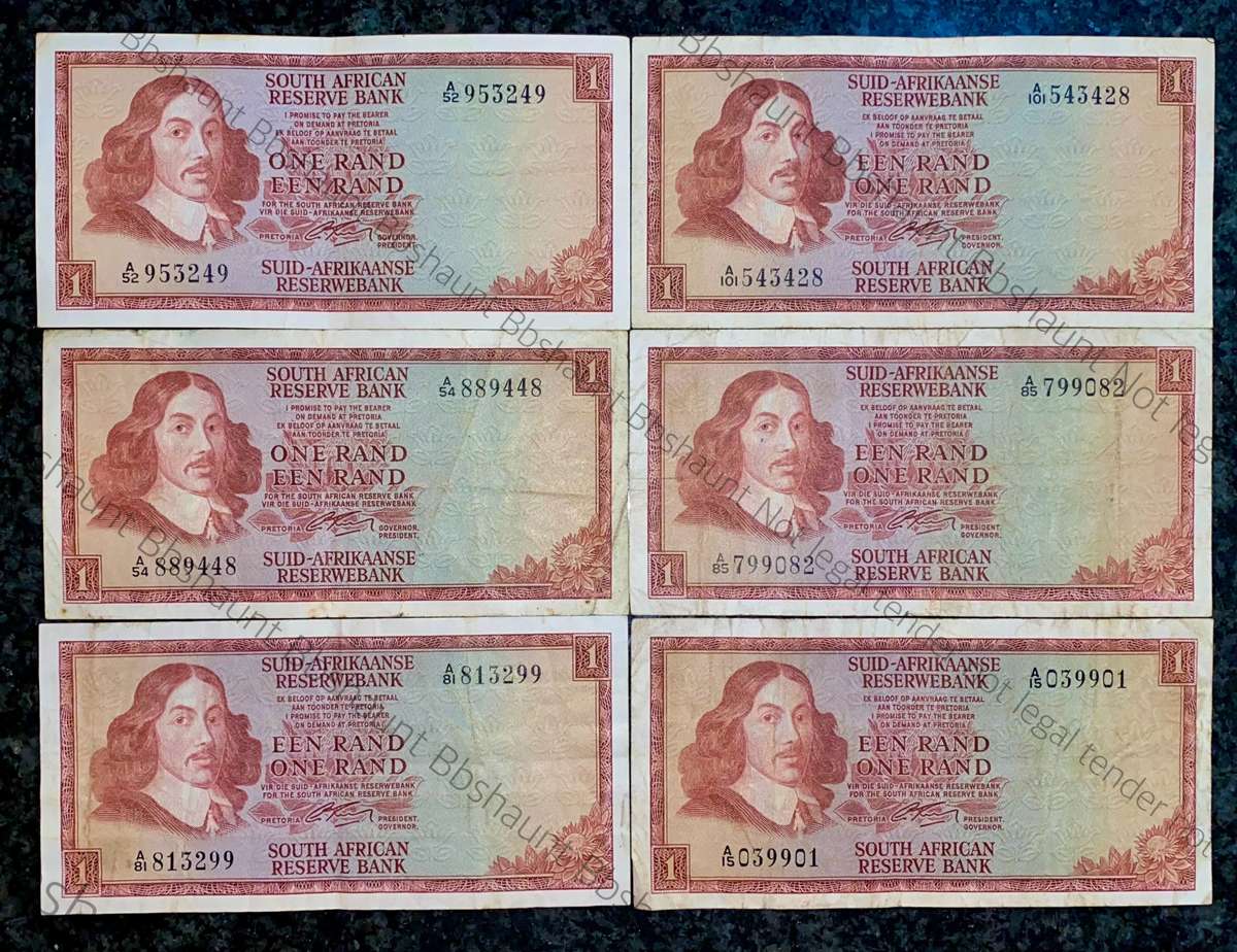 G Rissik. R1 -- A15-A101 -- 2nd issue 1966(1 bid takes all)