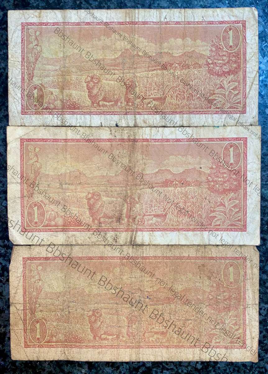 Replacement Note TW De Jongh R1 - Z21 - Z30 - Z35 - (1 bid takes all)