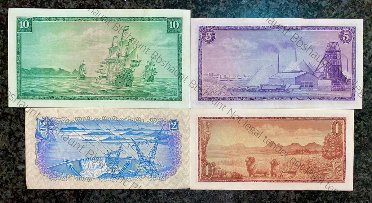 Complete Set Tw De Jongh R10 to R1 - very good condition 1967-1975(1 bid takes all)