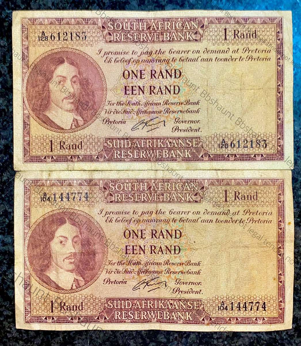 G Rissik. R1 - A104 & A128 - 1st issue 1962 (1 bid takes all)