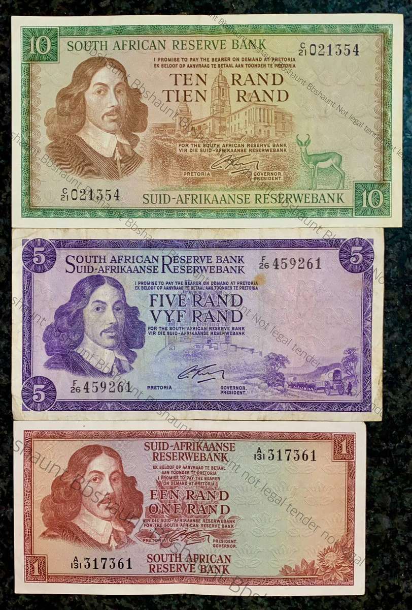 Complete Set G Rissik R10 to R1 - 2nd issue 1966 (1 bid takes all)
