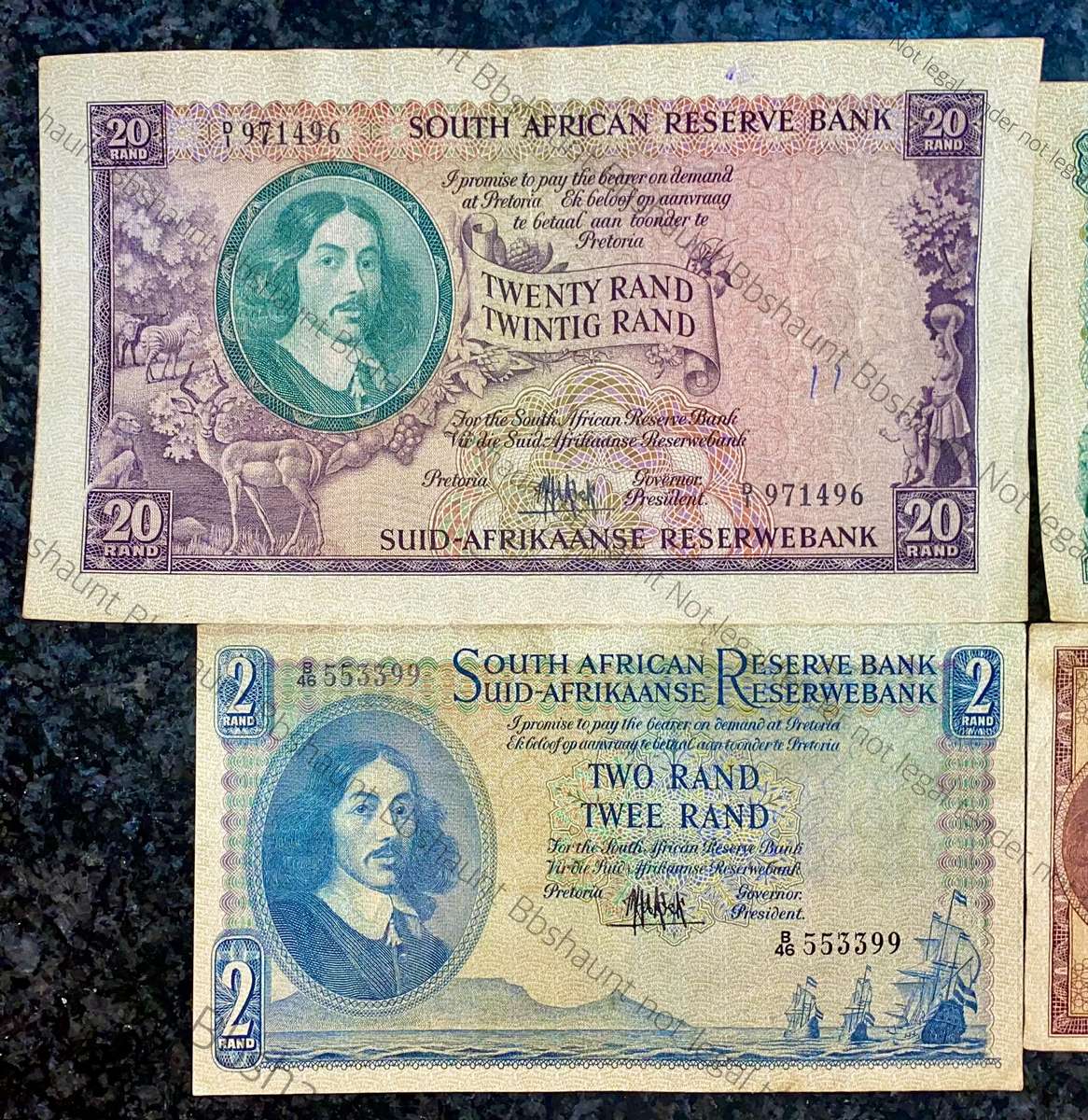 COMPLETE SET OF MH DE KOCK R20 - D1 TO R2 -- 4TH ISSUE 1961 - (R1 - A111 IS G RISSIK)1 BID TAKES AL