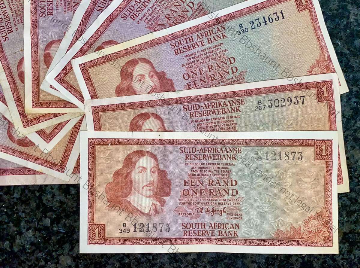 Tw De Jongh. R1 B series 1973/75 (1 bid takes all 10)