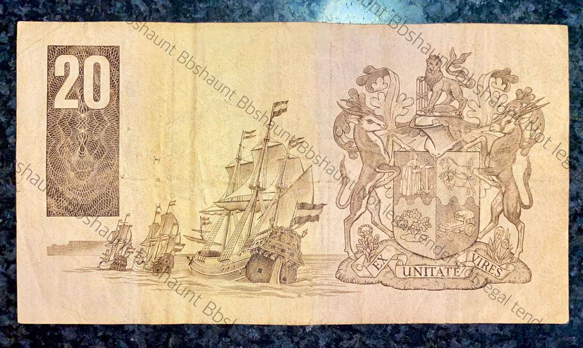 REPLACEMENT NOTE GPC DE KOCK R20 -- Z14 -- GOOD CONDITION E/A 3RD ISSUE 1984