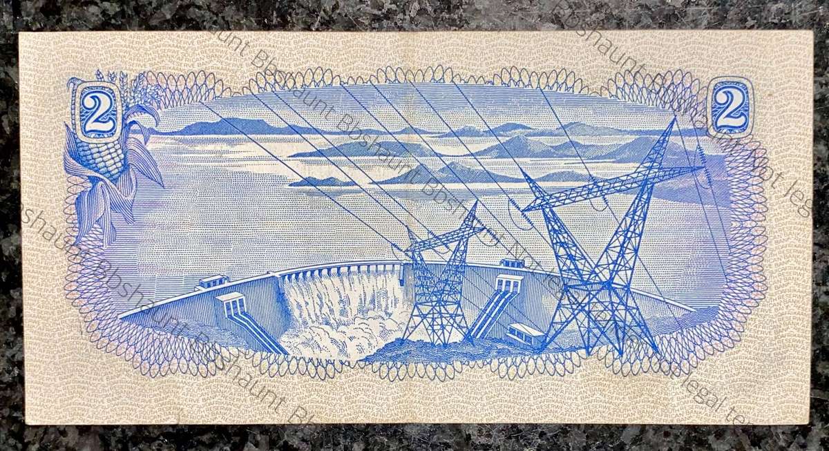 Replacement Note TW De Jongh R2 --Y3-- 3rd issue 1976