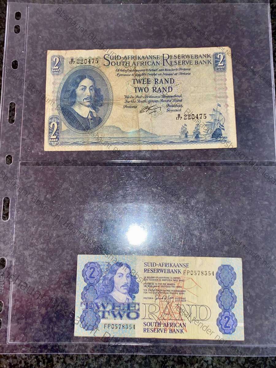 Banknote Collection in Stiff Plastic Sleeves (1 bid takes all)