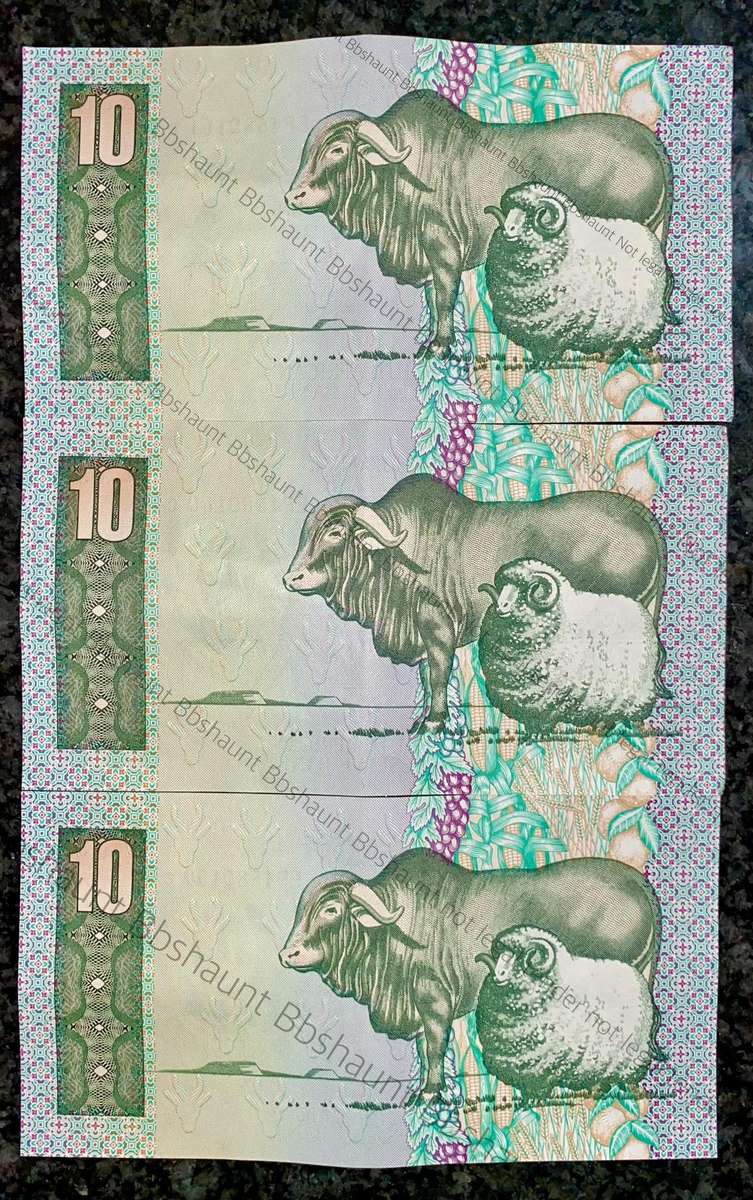 GPC De Kock. R10 in sequence EP4580159-161 -- 3rd issue 1985 (1 bid takes all )