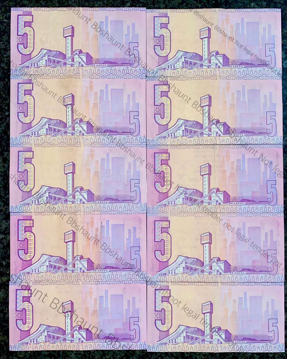 GPC De Kock. R5 -- 1981/84 EF (bid per note)