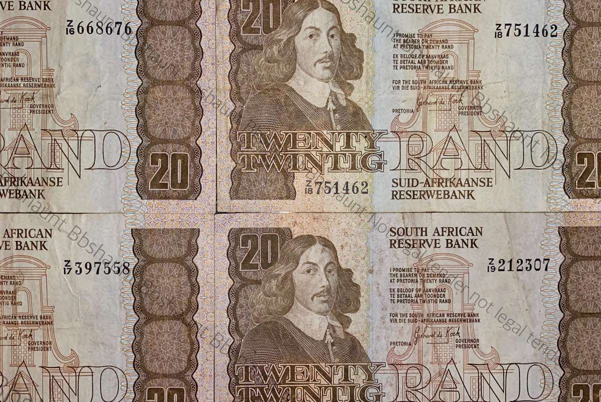REPLACEMENT NOTES SET GPC DE KOCK R20 -- Z16 - Z17 - Z18 - Z19 -- E/A 3RD ISSUE 1984