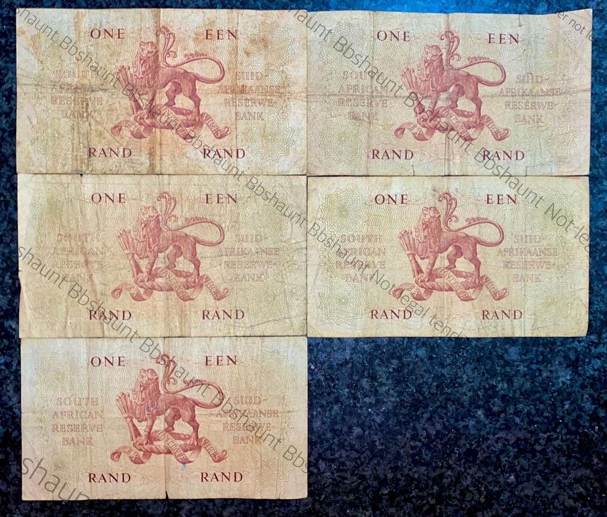 G Rissik. R1 -- 1st issue 1962 (1 bid takes all)