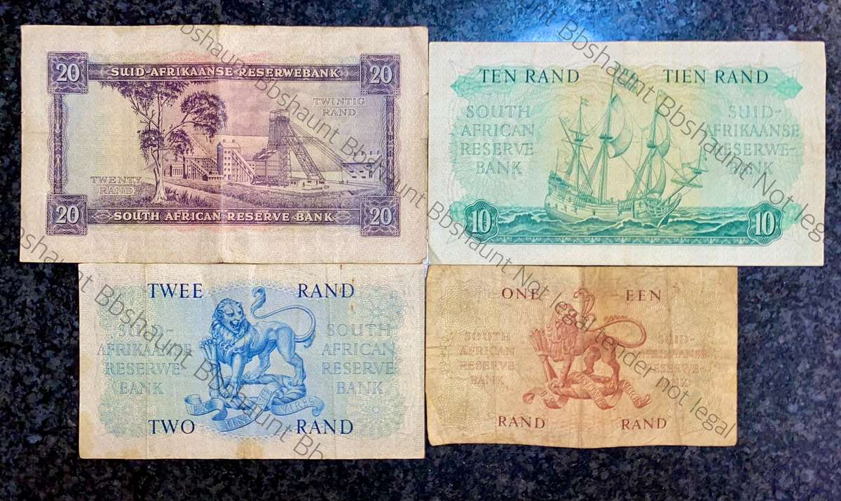 Complete Set Mh De Kock R20 to R1 -- 4th issue 1961 (1 bid takes all)