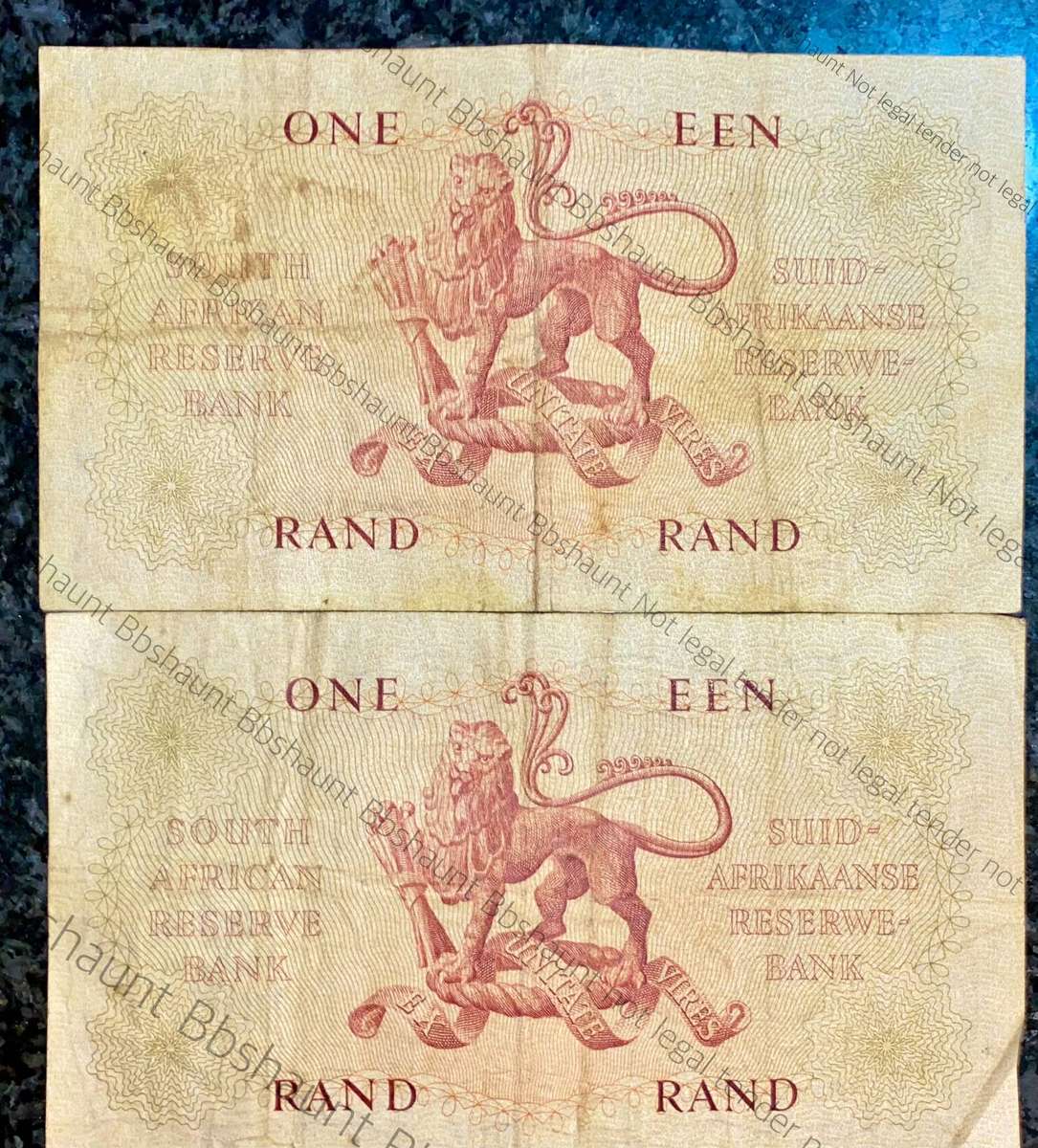 G Rissik. R1 - A104 & A128 - 1st issue 1962 (1 bid takes all)