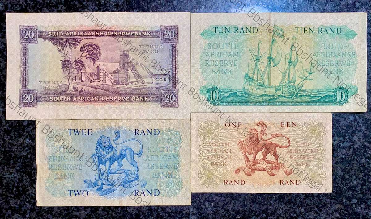 Complete Set Mh De Kock R20 to R1 -- 4th issue 1961 (1 bid takes all)