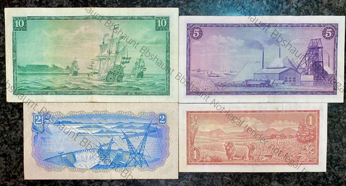 Complete Set Tw De Jongh R10 to R1 - good condition 1967-1975(1 bid takes all)