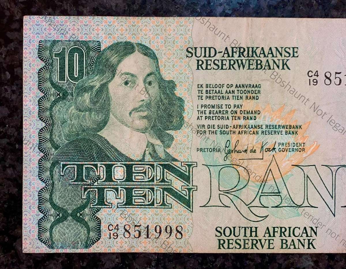GPC De Kock Error R10 off center 1st issue 1981