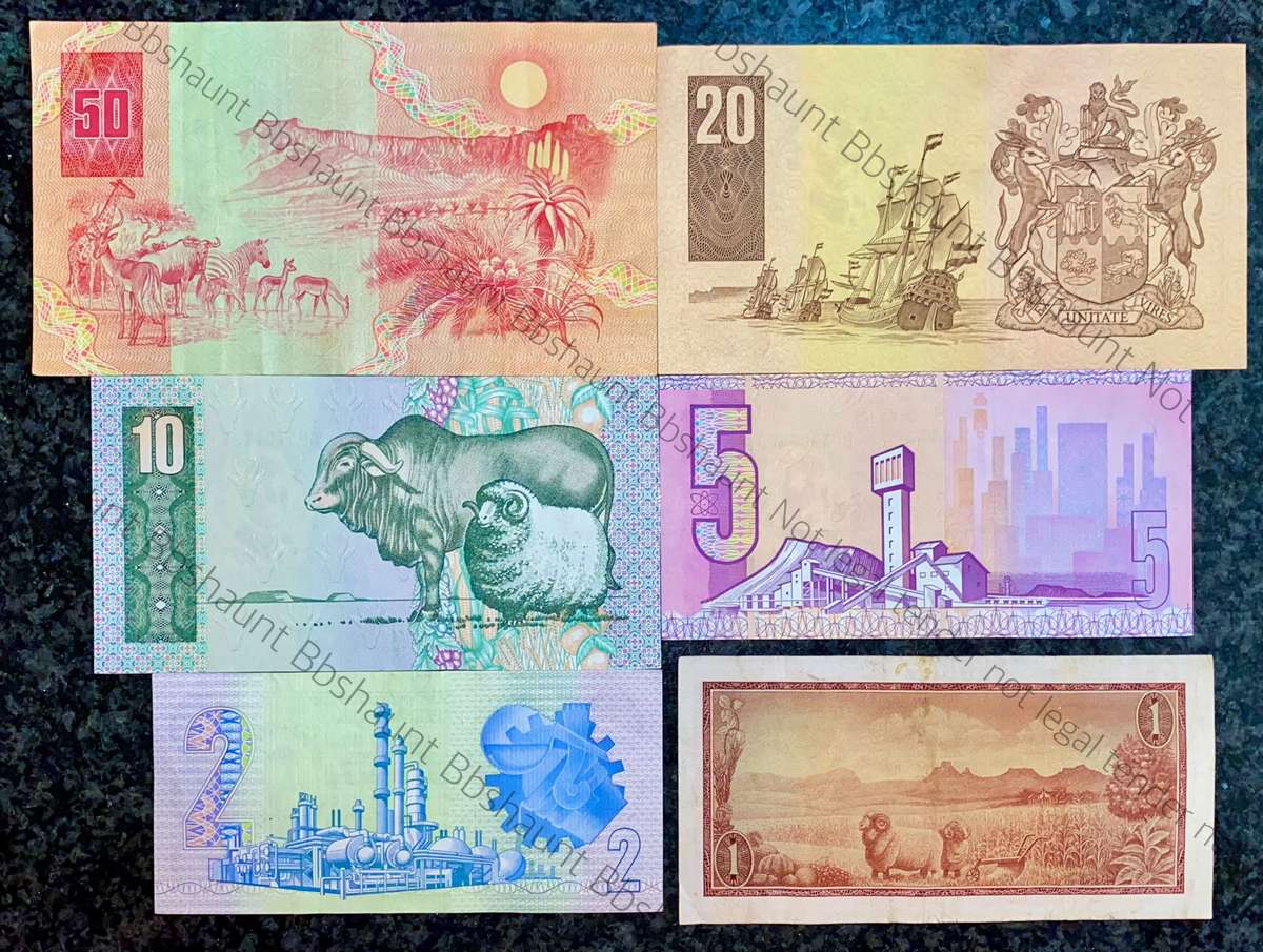 COMPLETE SET OF CL STALS & DECIMALS R50 TO R2AA --1ST ISSUE 1990 [R1 DE JONGH 1967] GOOD CONDITION