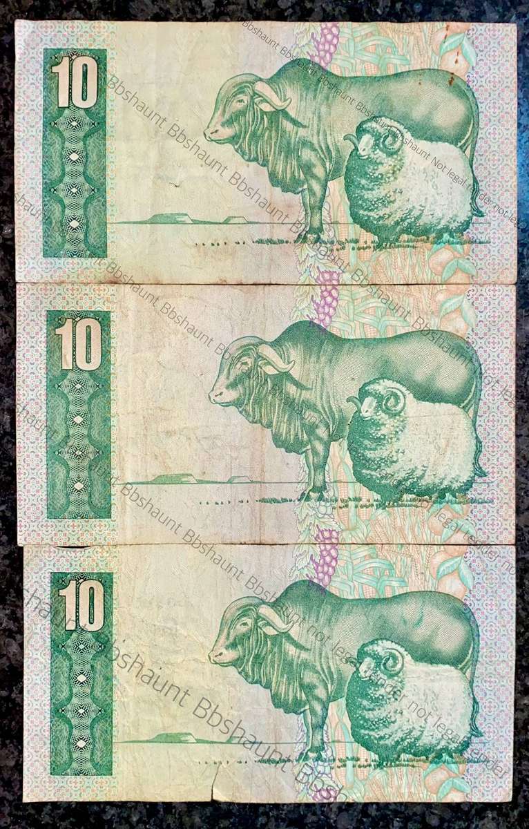 Tw De Jongh. R10 Van Riebeeck wtm 4th issue 1978 (1 bid takes all )