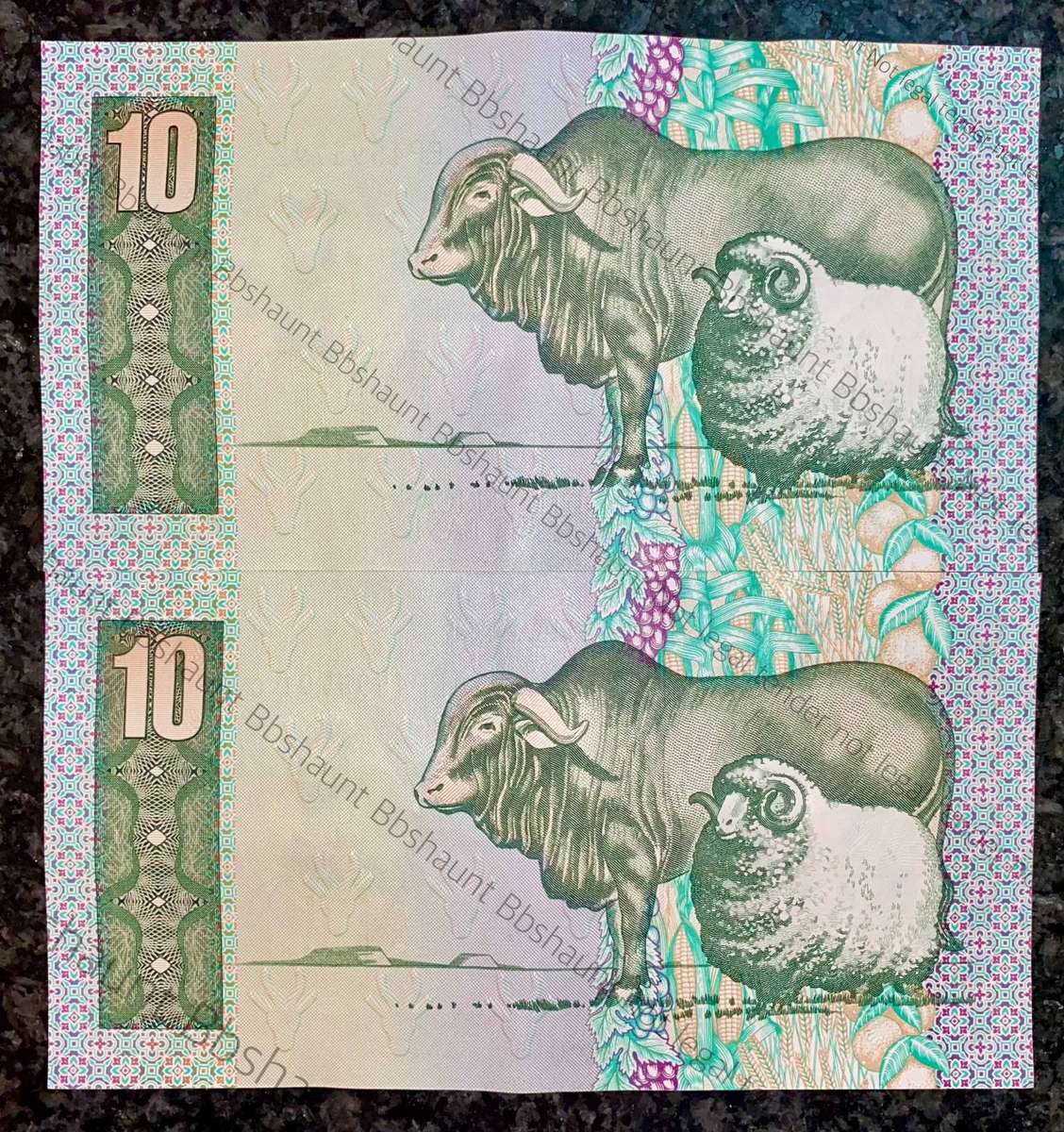 GPC De Kock. R10 in sequence EP4595791-792 -- 3rd issue 1985 (1 bid takes all )