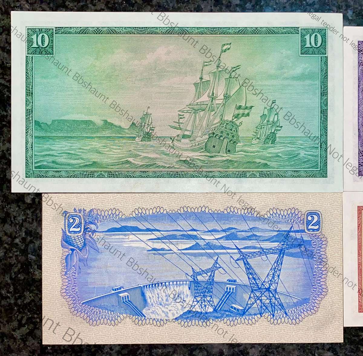 COMPLETE SET OF TW DE JONGH & DECIMALS R10 TO R1 -- UNC-AUNC -- MOSTLY SPRINGBUCK WTM 1967-1974