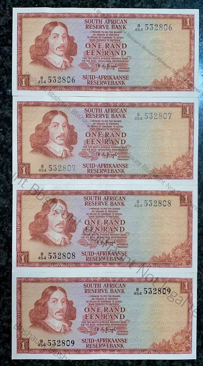 TW De Jongh. R1 in sequence B454 /532806 -- 3rd issue 1975 (1 bid takes all)