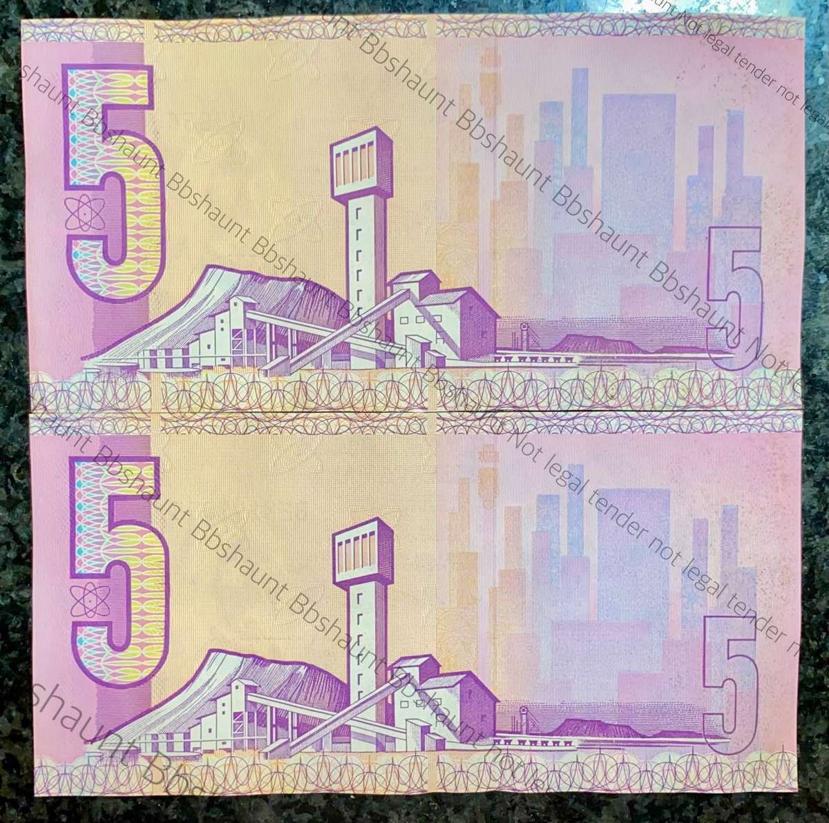 CL Stals. R5 in sequence BE81970755-756 -- 1st issue 1990(1 bid takes all)