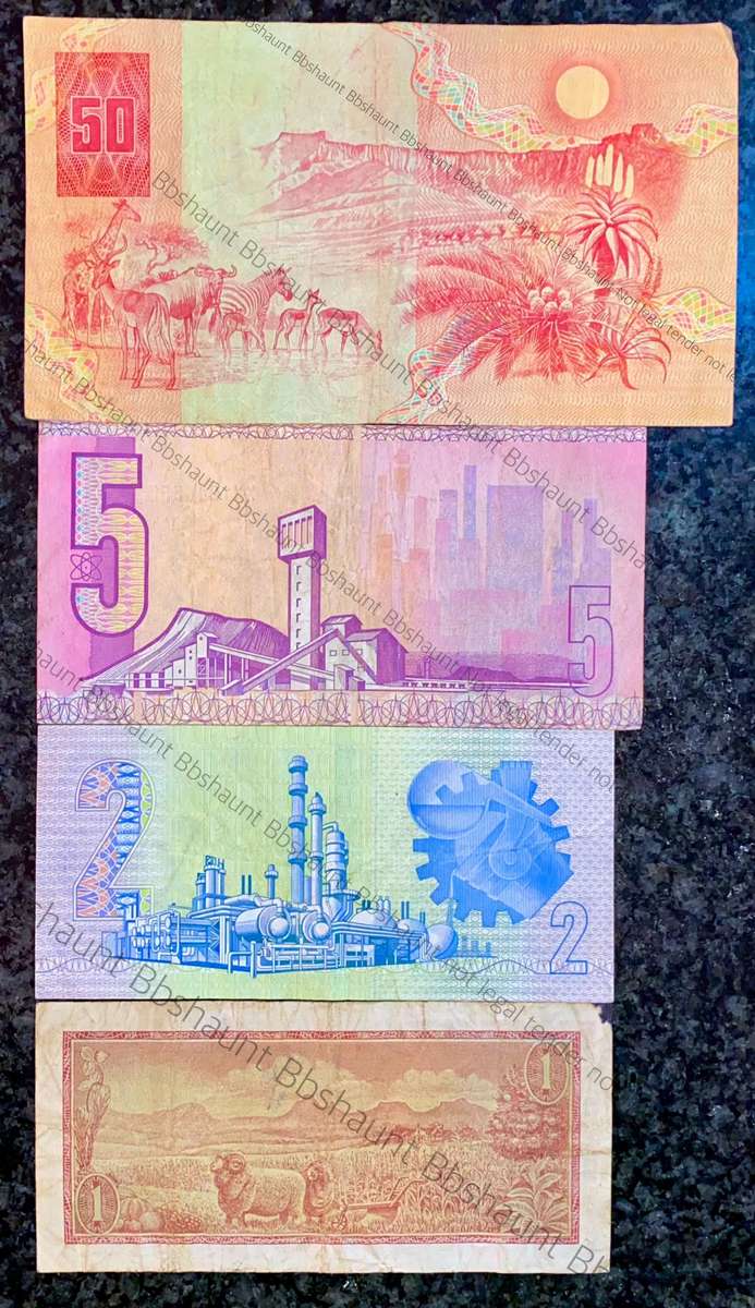 Replacement Notes Set R50 -XX to R1 -Z26 (1 bid takes all)