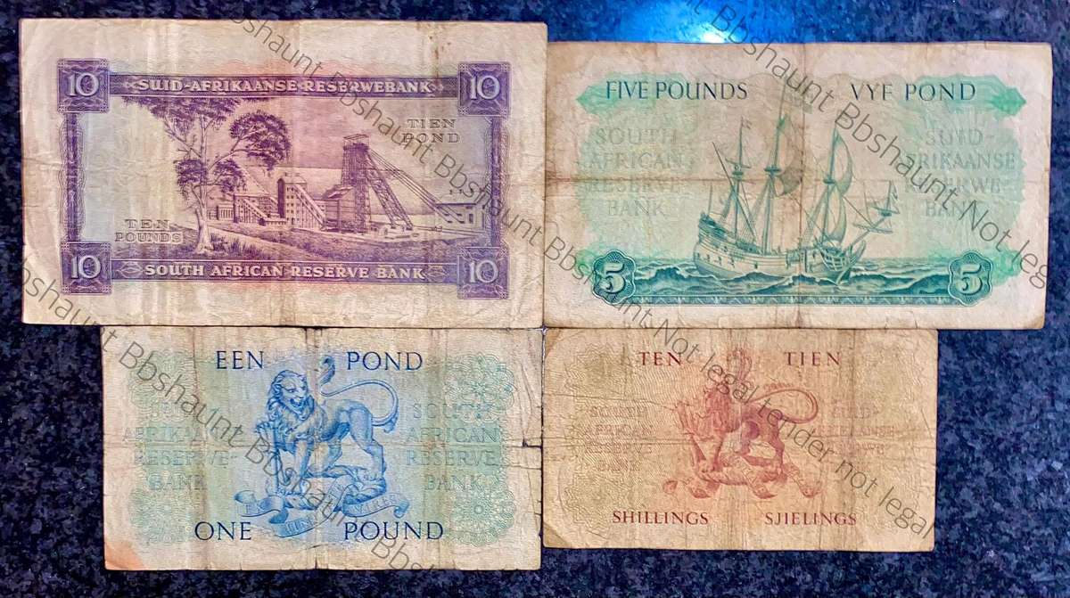Mh De Kock. set 10 pound to 10 shillings 1956/57/58 (1 bid takes all)