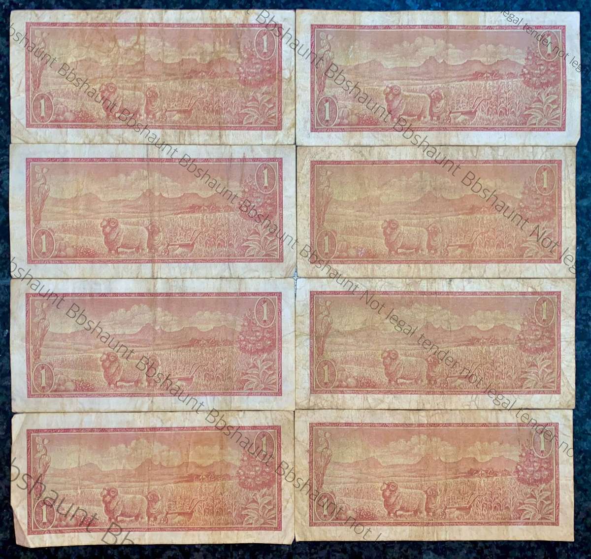 Tw De Jongh. R1 B series 1975 (1 bid takes all)