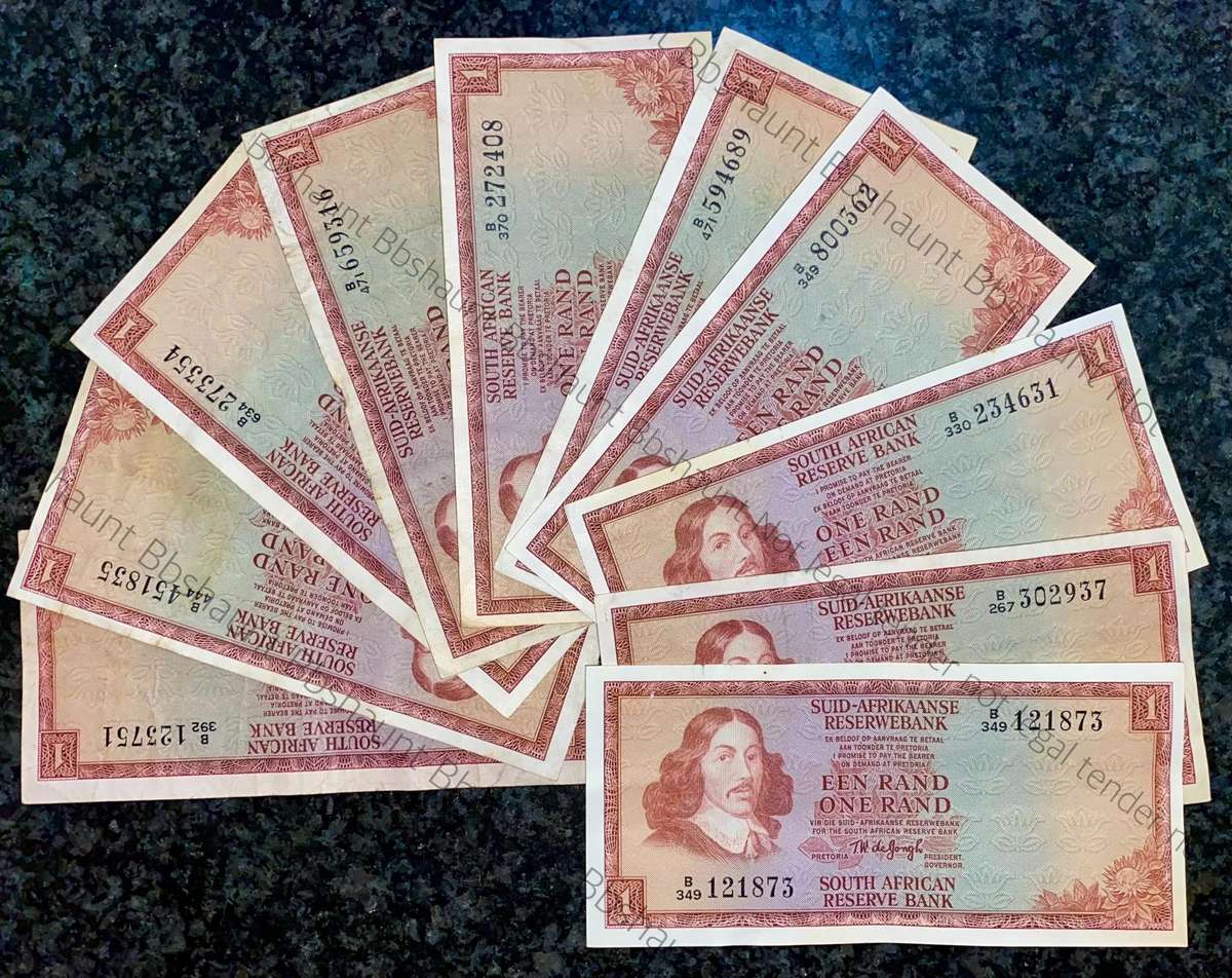 Tw De Jongh. R1 B series 1973/75 (1 bid takes all 10)