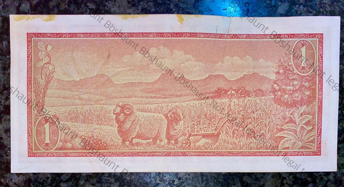 Replacement Note. TW De Jongh R1 - Z30 - 3rd issue 1973