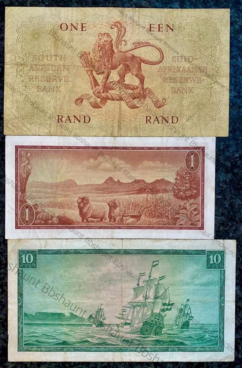 G Rissik. Set R1 & R10 -- 1st & 2nd issue 1962/66 (1 bid takes all)