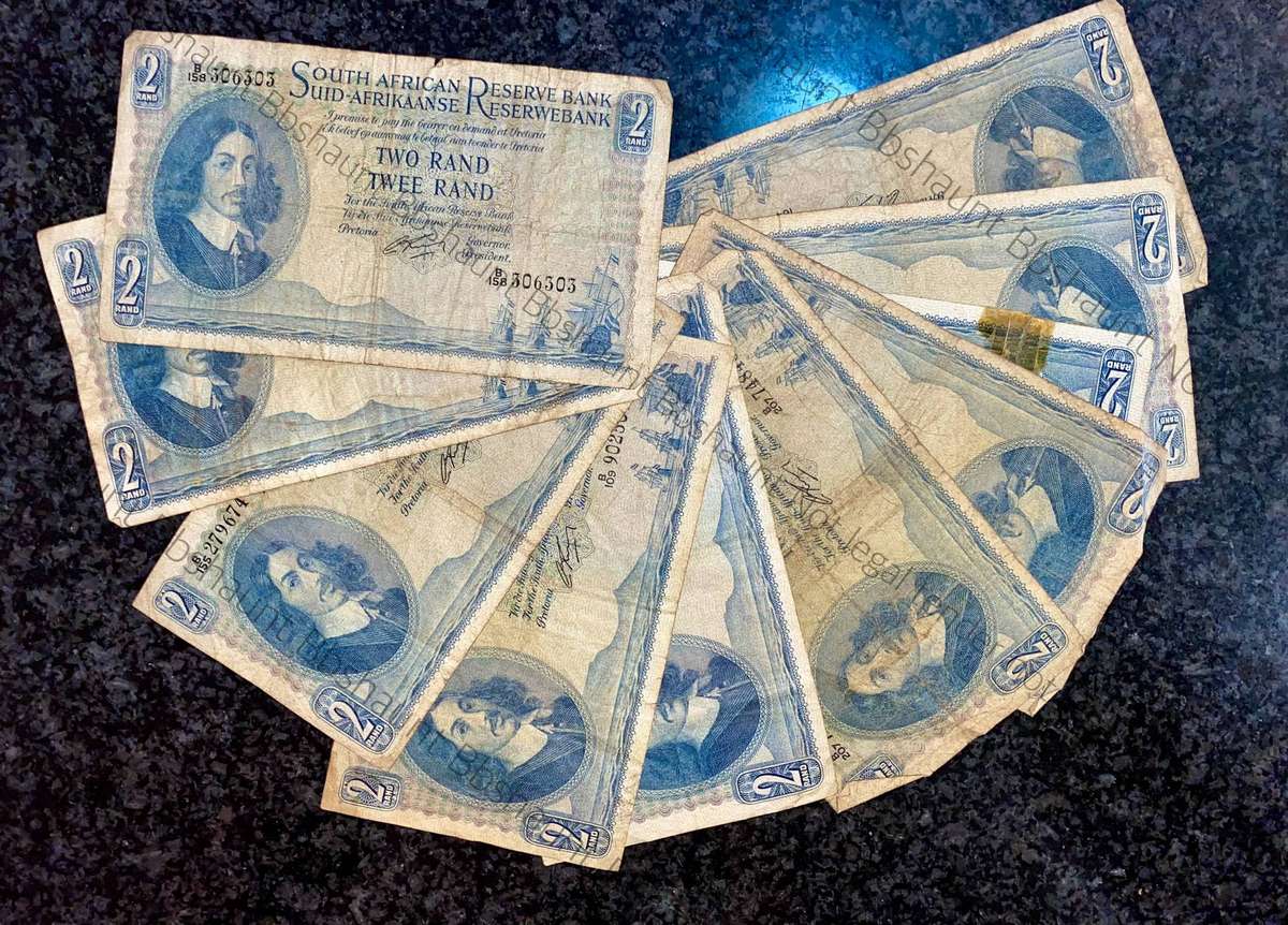 G Rissik. R2 -- 1st issue 1962 (1 bid takes all 10 notes )