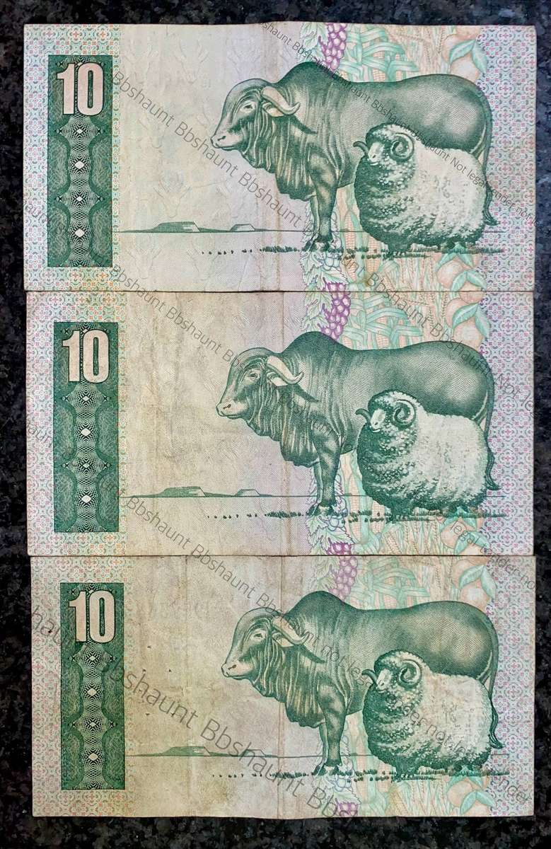 Tw De Jongh. R10 Van Riebeeck wtm 4th issue 1978 (1 bid takes all)