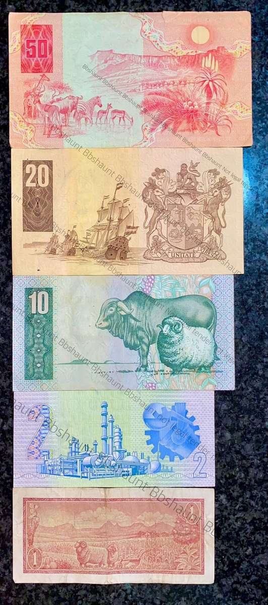 GPC De Kock. Set R50 to R2 -- 1980s (R1 TW De Jongh 1975) 1 bid takes all