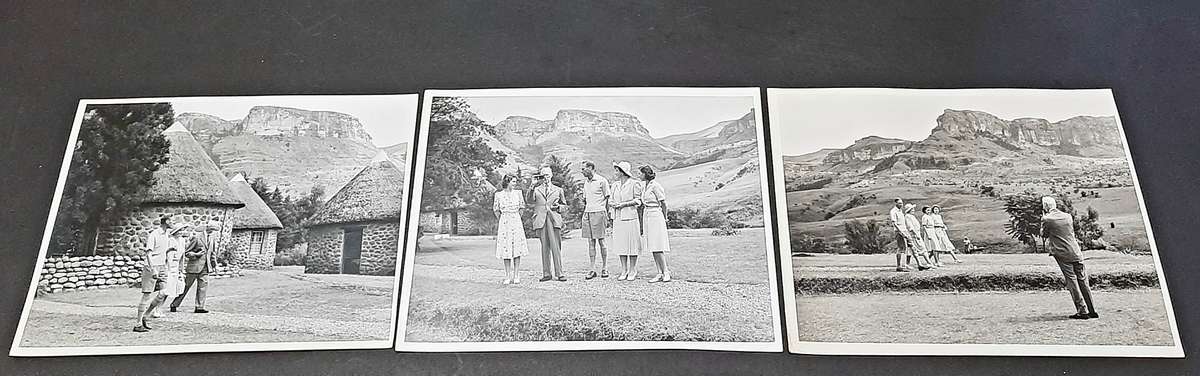 ** RARE: 1947 Royal Visit to South Africa Official Photograph Lot #3 **